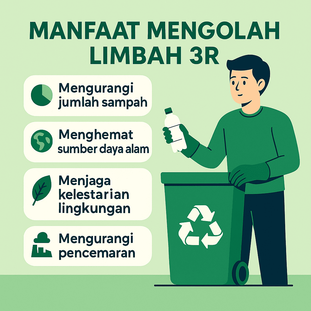 Manfaat Prinsip 3R dalam Pengelolaan Sampah